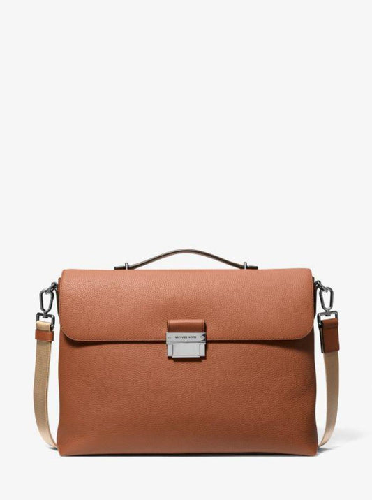 Hudson Pebbled Leather Briefcase