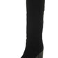 Leigh Womens Suede Knee-High Boots