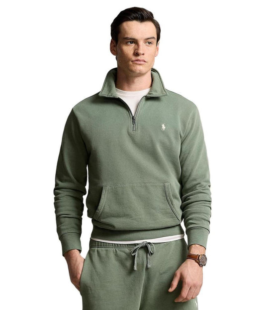 Loopback Fleece Quarter-Zip Sweatshirt