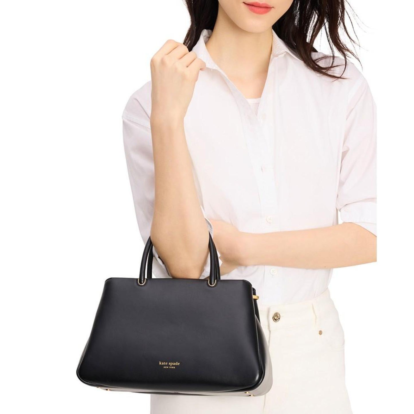 Grace Smooth Leather Small Satchel