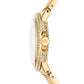 Women's Camille Three-Hand Gold-Tone Stainless Steel Watch 33mm