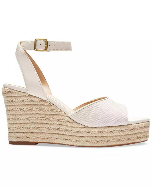 Women's Signature C Canvas Espadrille Wedge Sandals