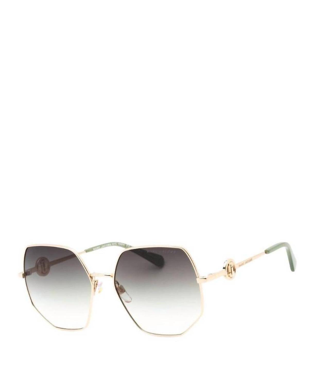 Women's Havana Sunglasses In Gold,green