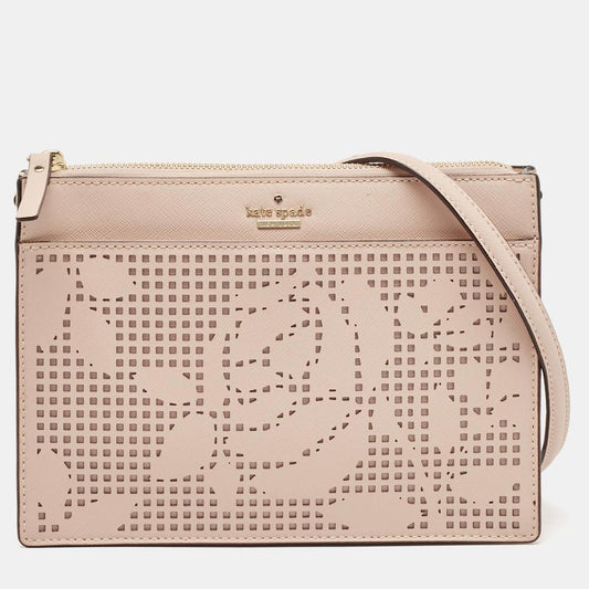 Light Pink Leather Cameron Street Clarise Crossbody Bag