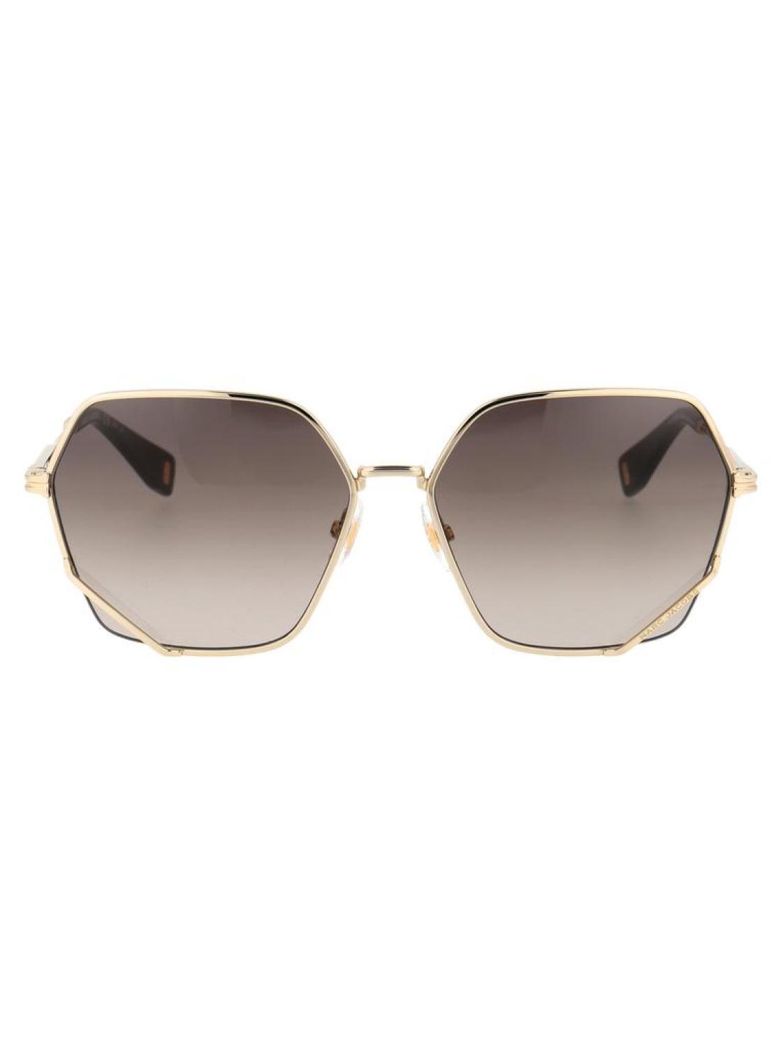 Marc Jacobs Eyewear Hexagonal Frame Sunglasses