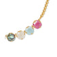 Gold-Tone Pop of Joy Spade Flower Necklace, 16" + 3" extender