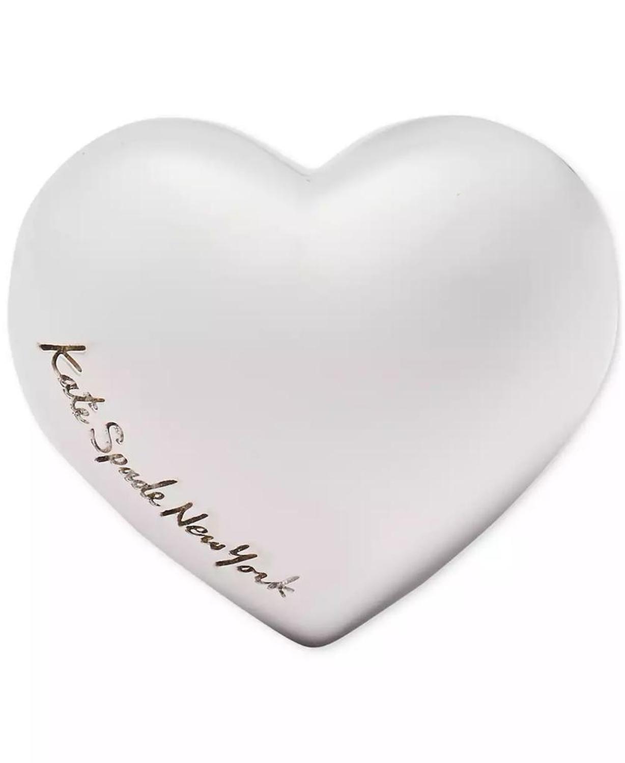 Enamel Logo Heart You Statement Ring