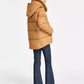 Women's Faux-Fur-Collar Hooded Puffer Coat, Created for Macy's