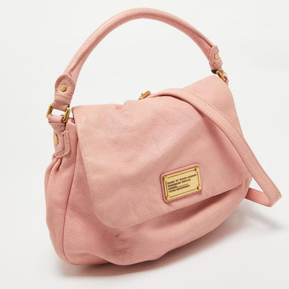 Marc By Marc Jacobs Pink Leather Classic Q Lil Ukita Top Handle Bag