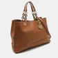 Michael Kors Brown Leather Cynthia Tote