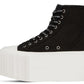 Black 'The Platform High Top' Sneakers