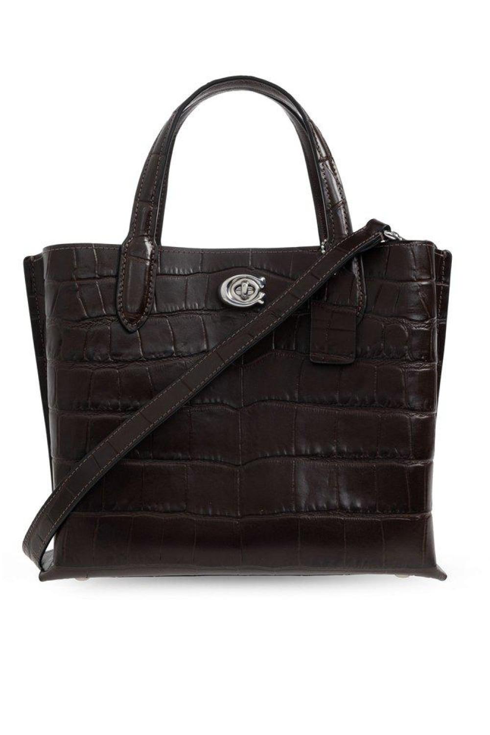 Coach Willow 24 Embossed Shoulder Bag