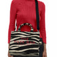 The Zebra Canvas Medium Tote Bag