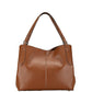 Daphne Leather Tote Bag Brown