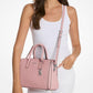 Laila Medium Leather Satchel