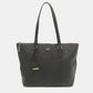 Black Leather Cameron Street Lucie Tote