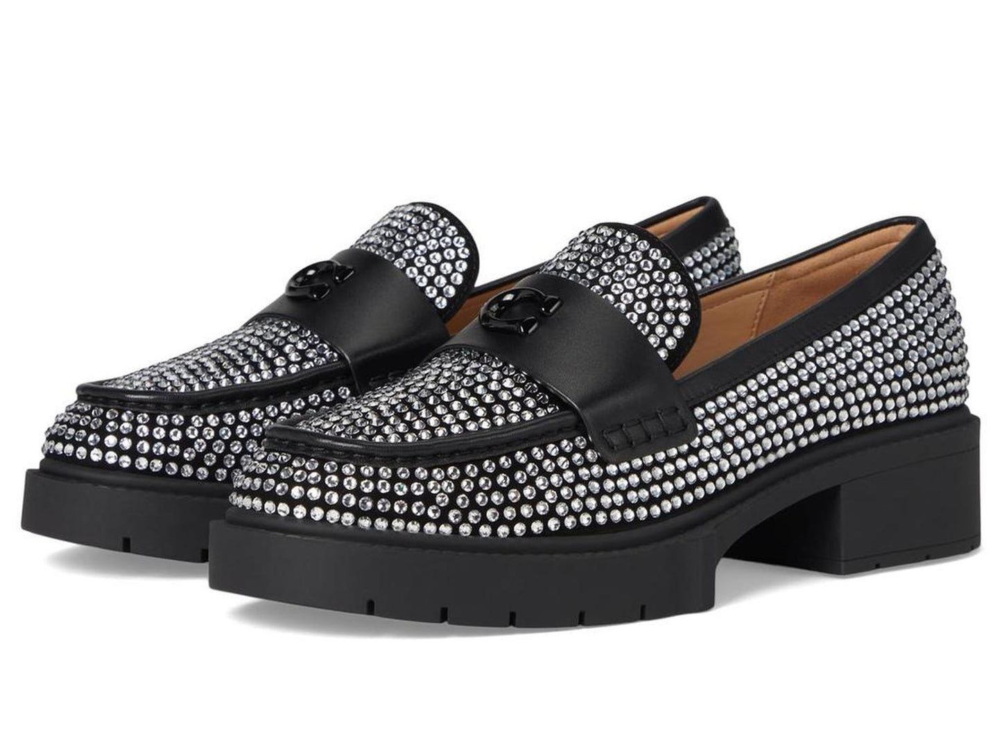 Leah Loafer With Crystal