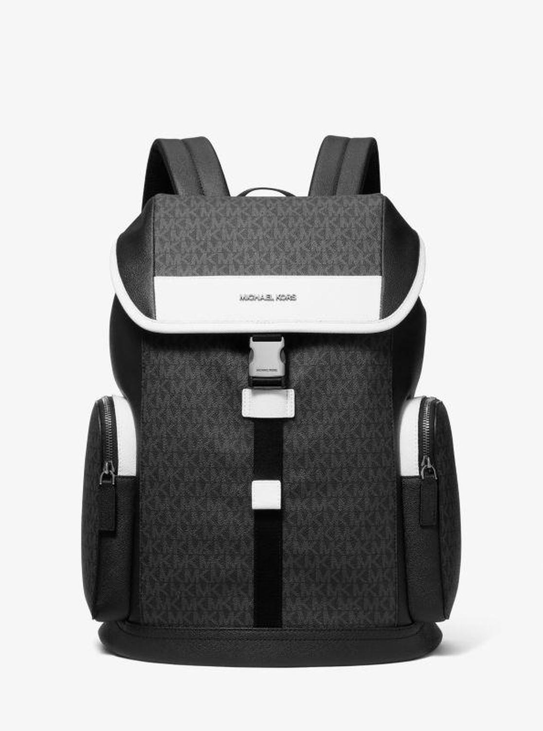 Cooper Color-Block Signature Logo Backpack