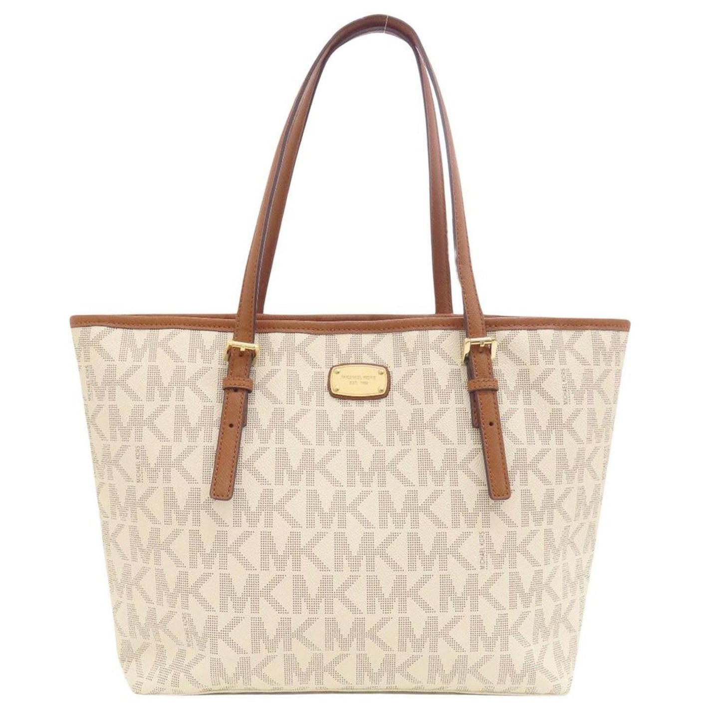 Michael Kors Jet Set  Canvas Tote Bag (Pre-Owned)