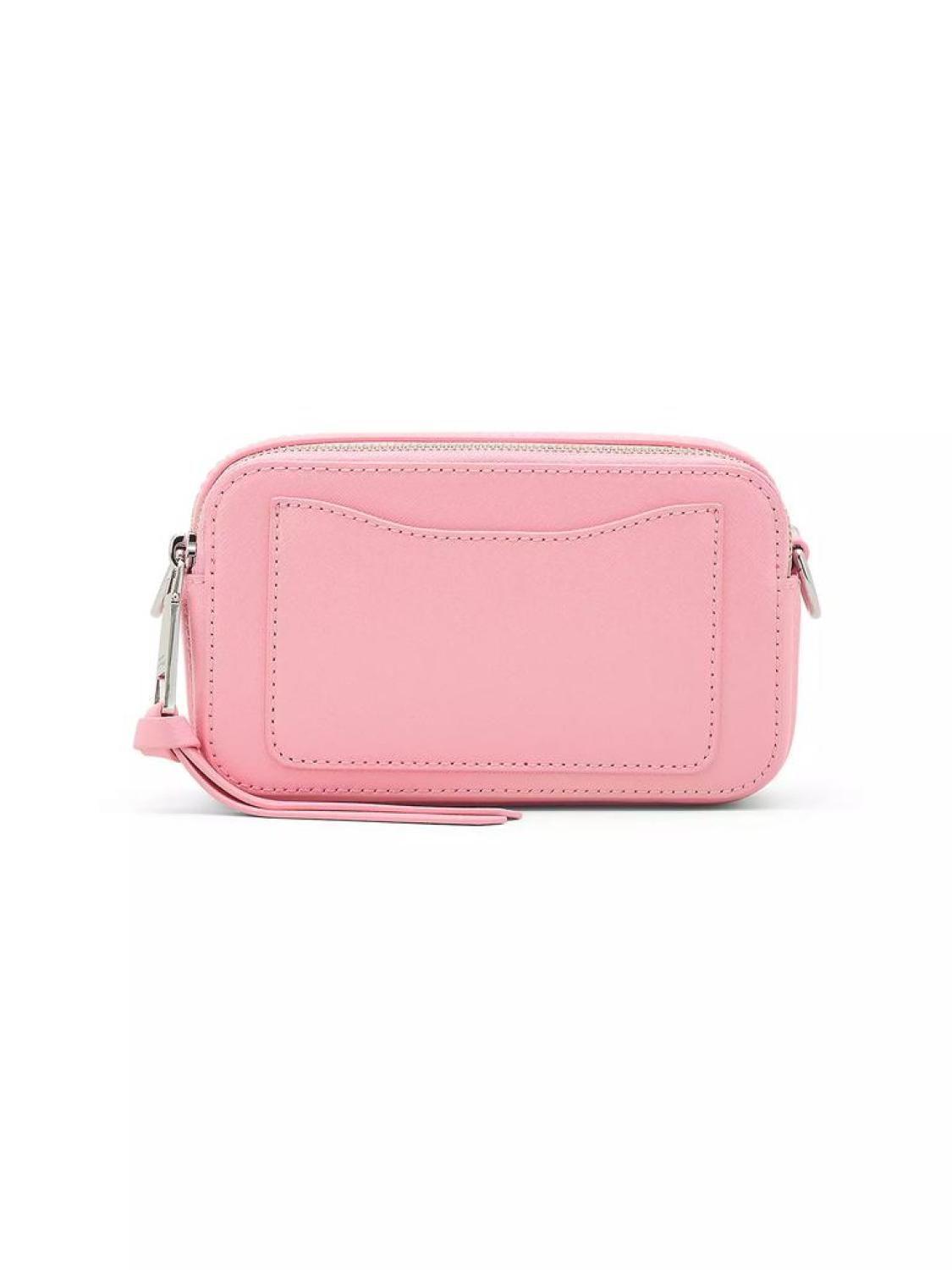 The Solid Snapshot Leather Crossbody Bag