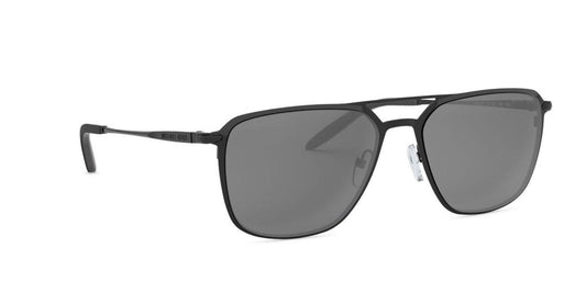 Michael Kors Men's 57mm Shiny Black Sunglasses