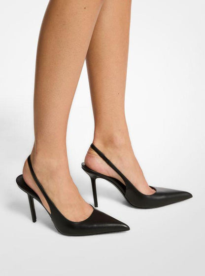 Reece Leather Slingback Pump