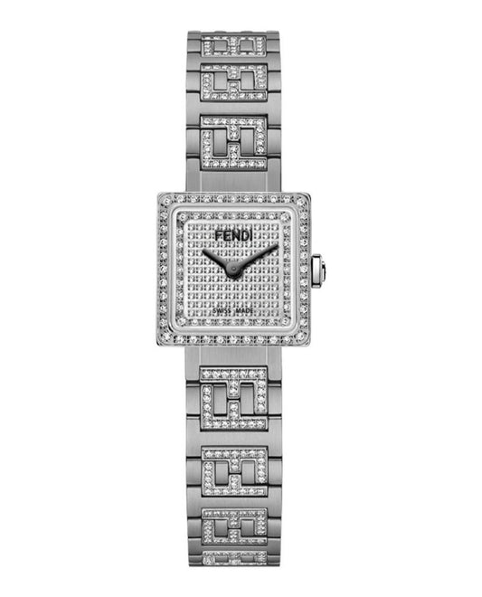 Forever Fendi Square Diamond Watch