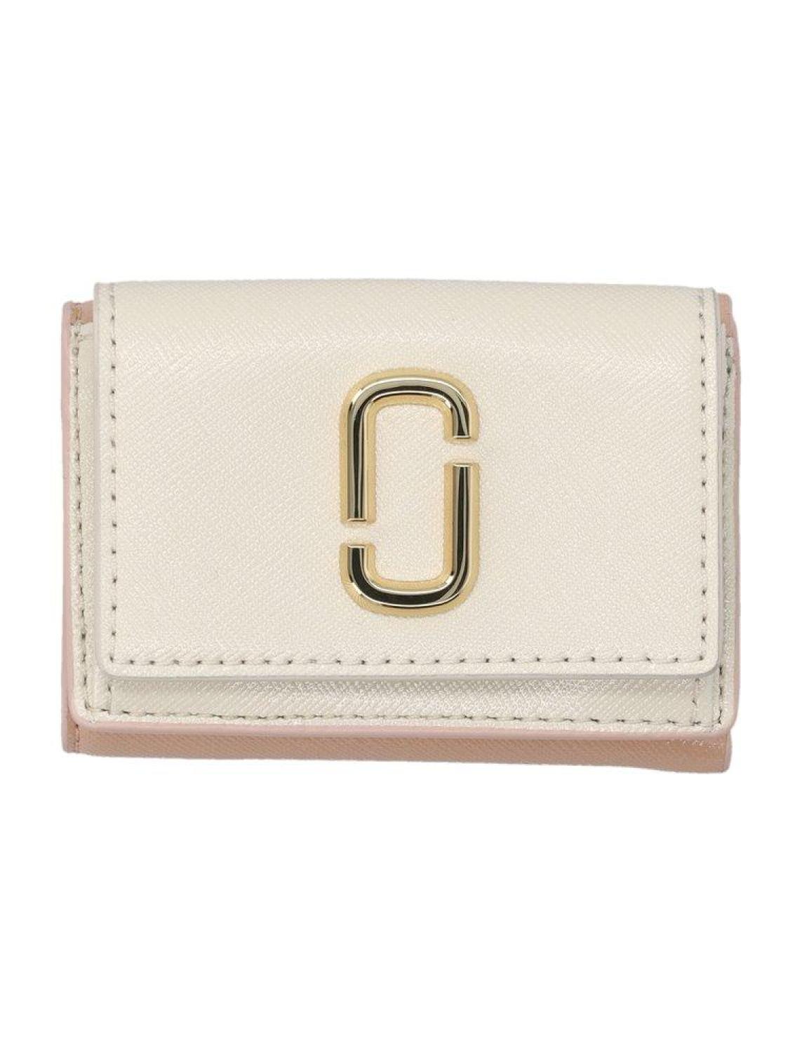 Marc Jacobs The Utility Snapshot Logo Plaque Wallet