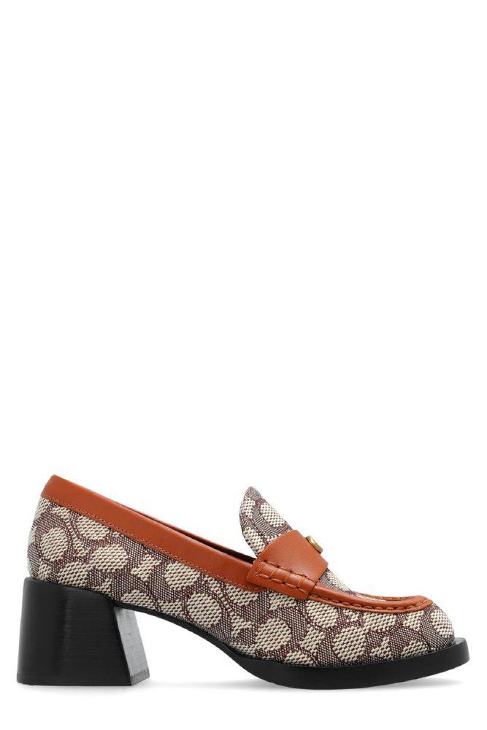 Coach Natalie High Heeled Loafers