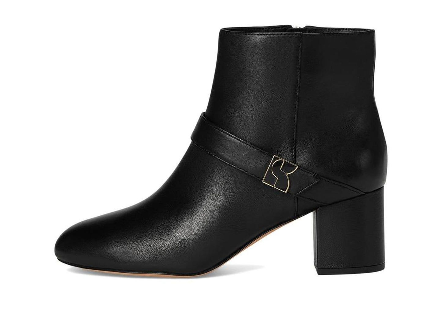 Dakota Zip Up Mid Heeled Bootie