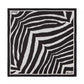 Women's Zebra Printed Silk Square Scarf