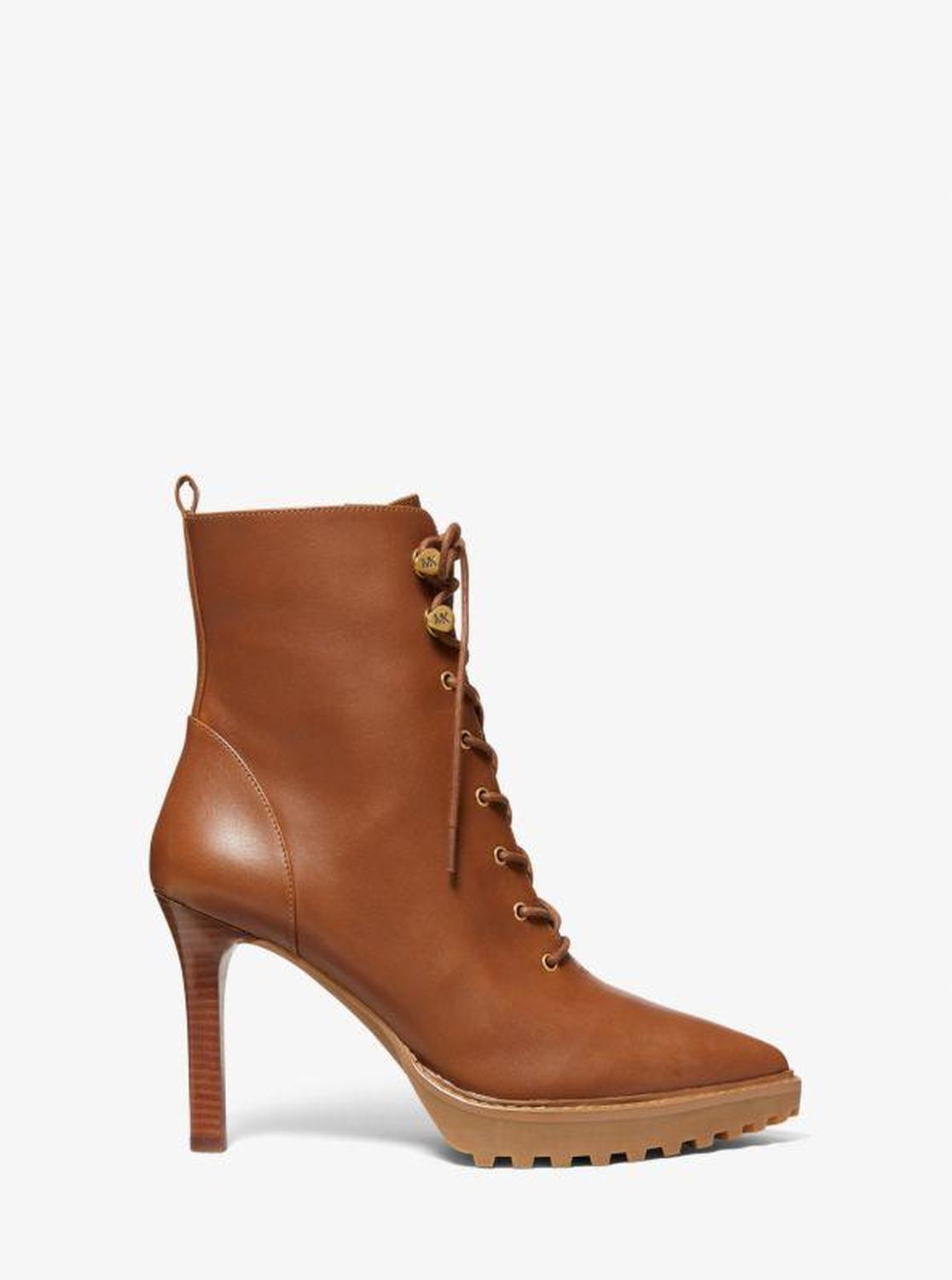 Kyle Leather Lace-Up Boot