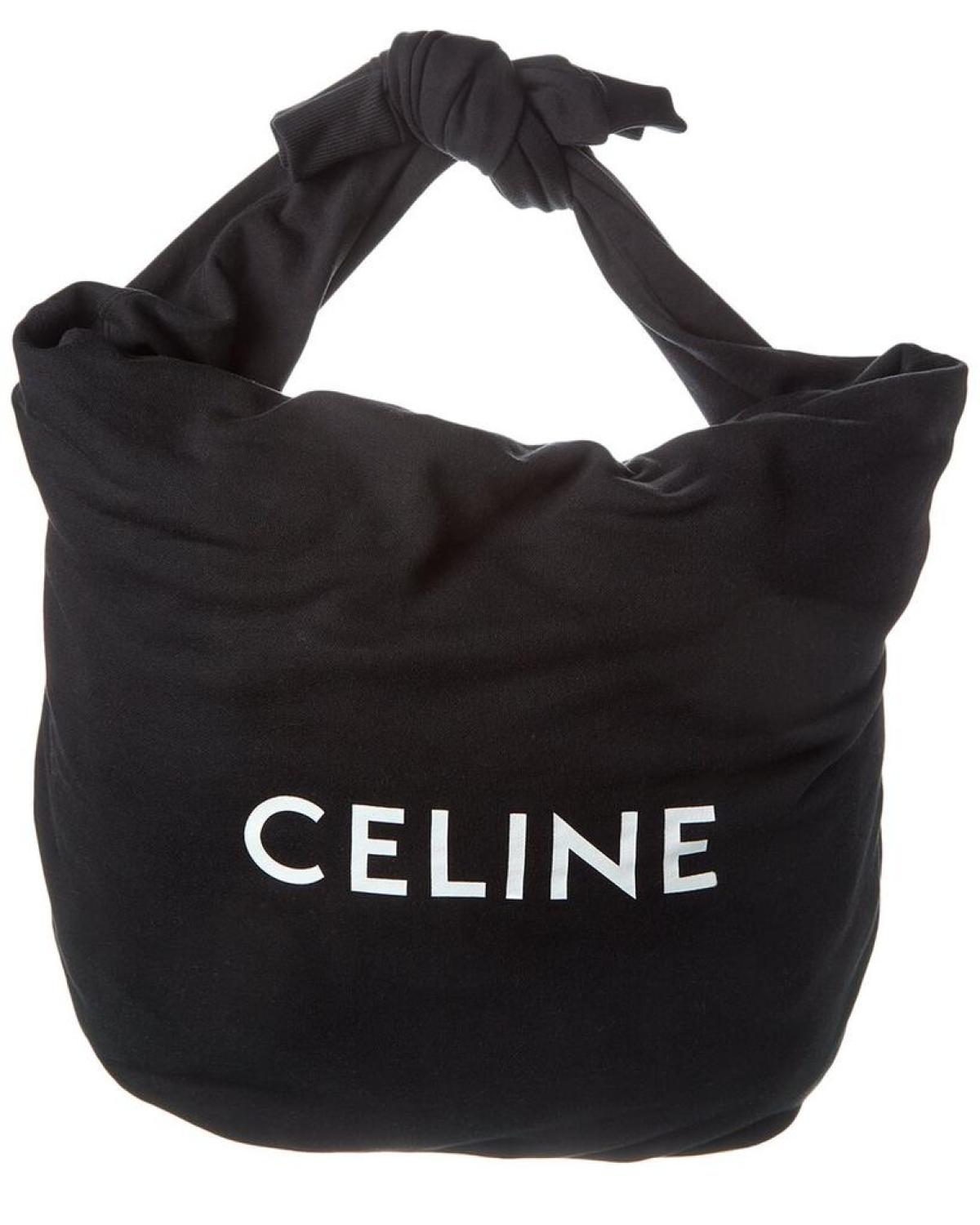 CELINE Logo Shoulder Bag