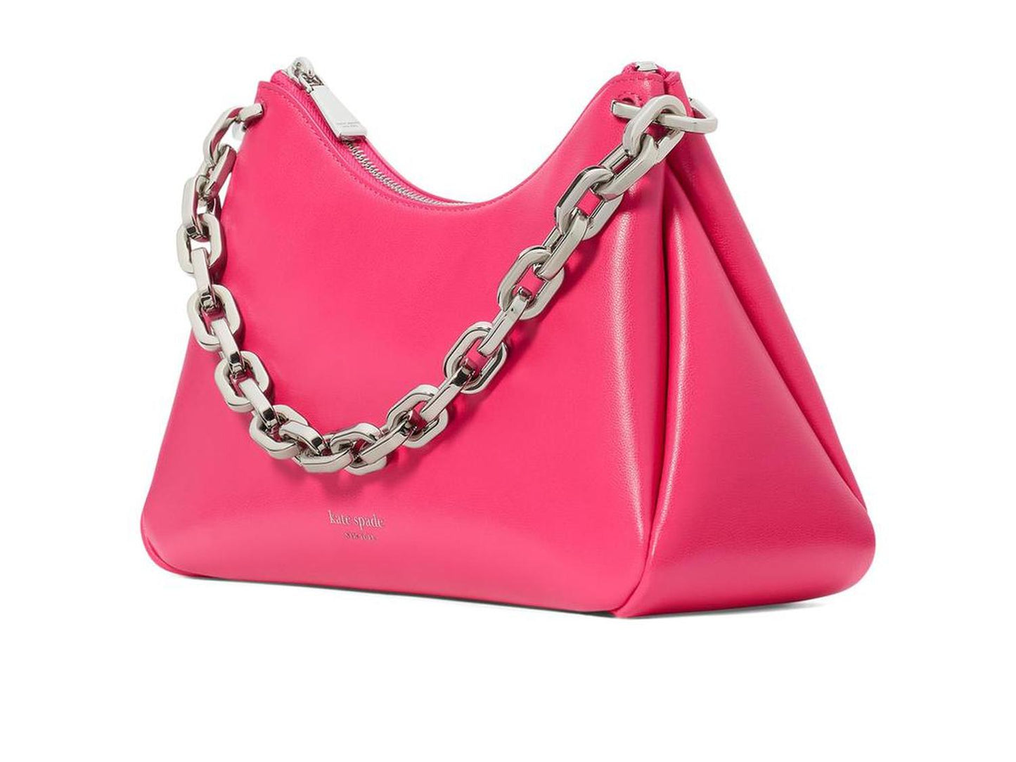 Grace Fine Grain Leather Chain Shoulder