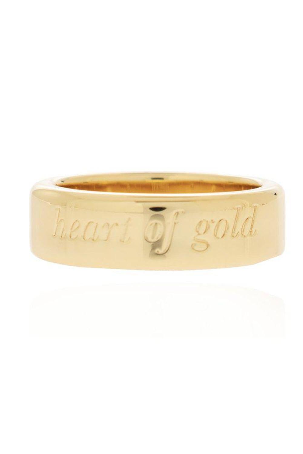 Kate Spade Heart Of Gold Idiom Ring