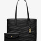 Eliza Extra-Large Hand-Woven Leather Tote Bag