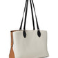 Hudson Colorblocked Pebbled Leather Work Tote