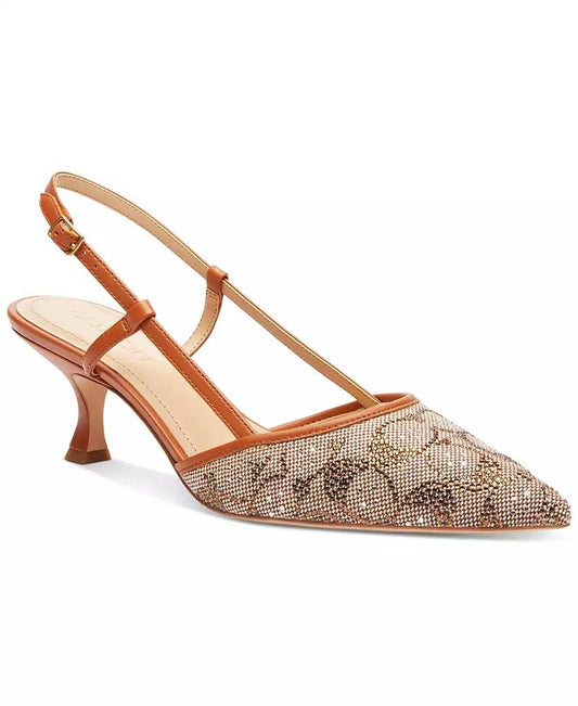 Women's Rosie Crystal Signature Slingback Pumps