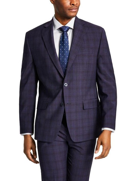 Mens Wool Business Two-Button Blazer