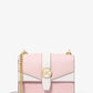 Greenwich Small Color-Block Signature Logo Crossbody Bag