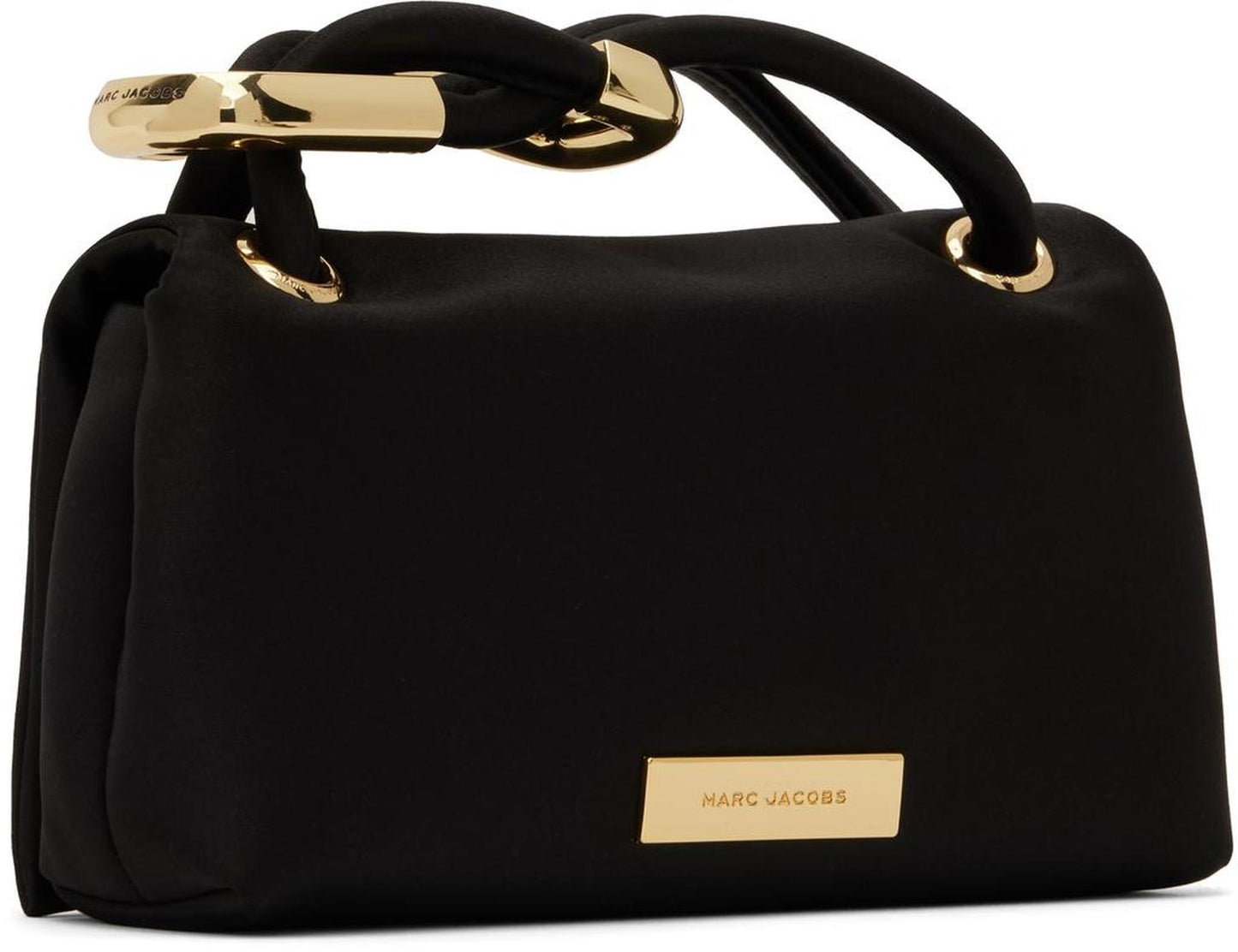 Black 'The Satin Micro Dual' Bag