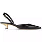 Women's Luna Slingback Kitten-Heel Pumps