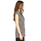 Women's Cheetah-Print Snap-Front Utility Top