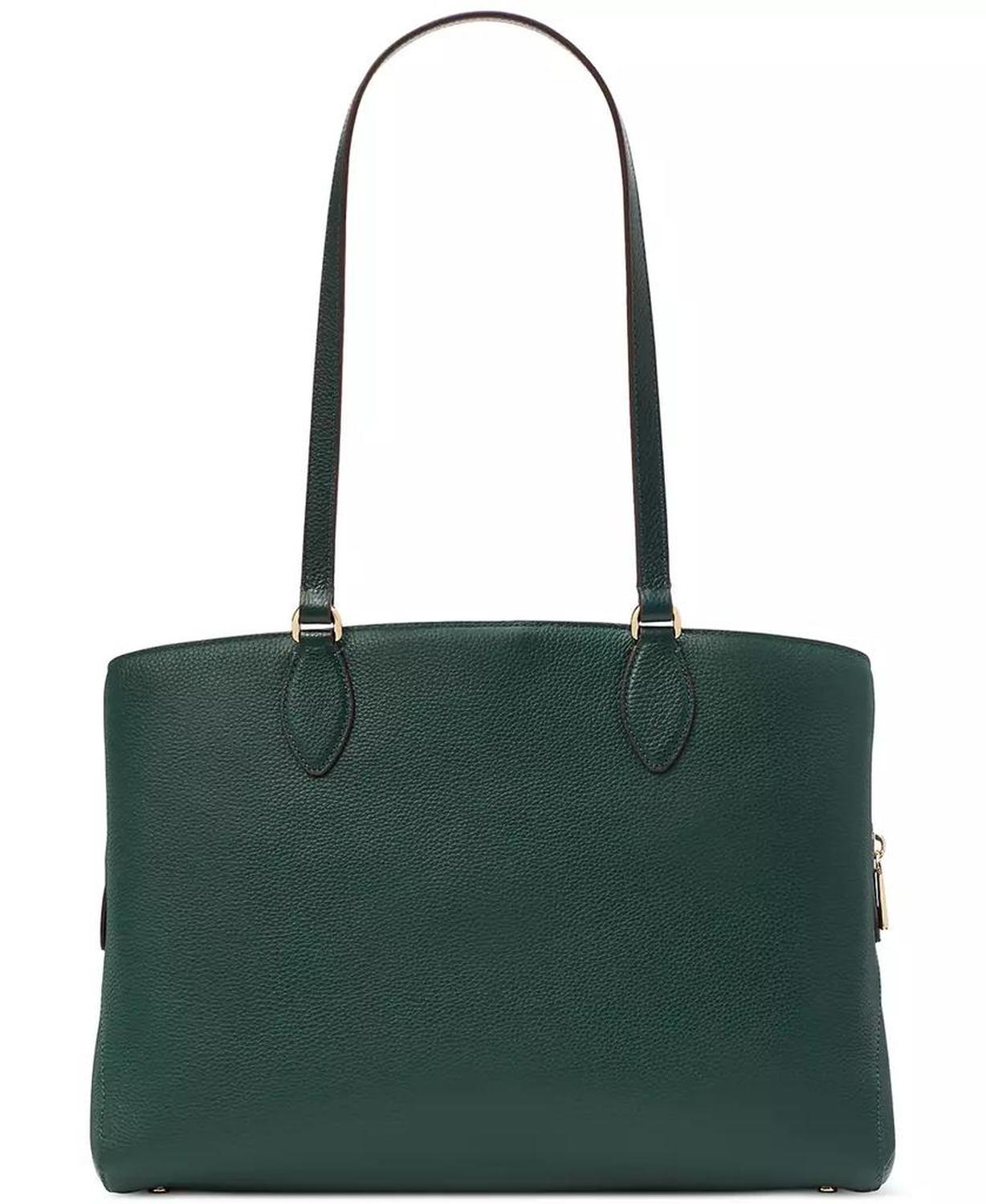 Hudson Pebbled Leather Work Tote