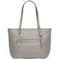 Polished Pebble Leather Taylor Tote with C Dangle Charm