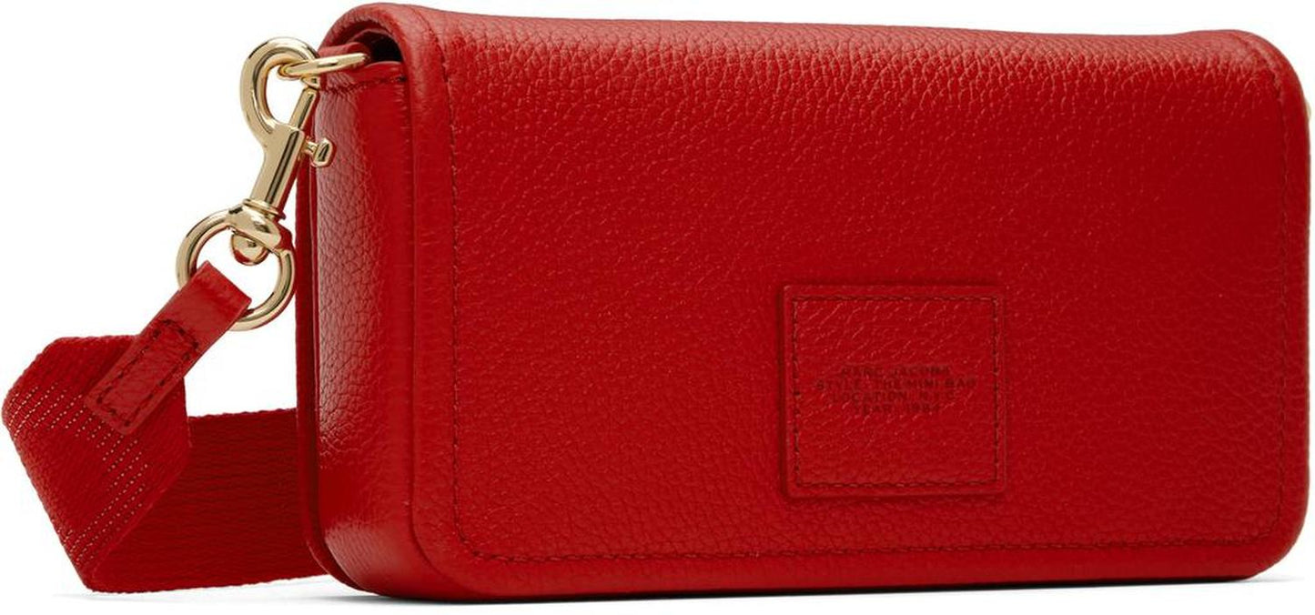 Red 'The Leather Mini' Bag