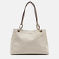 Michael Kors  Signature Coated Canvas And Leather Trisha Tote