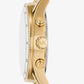 Oversized Hadyn Pavé Gold-Tone Watch