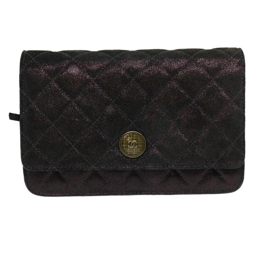 Chanel Matelassé Synthetic Shoulder Bag (Pre-Owned)