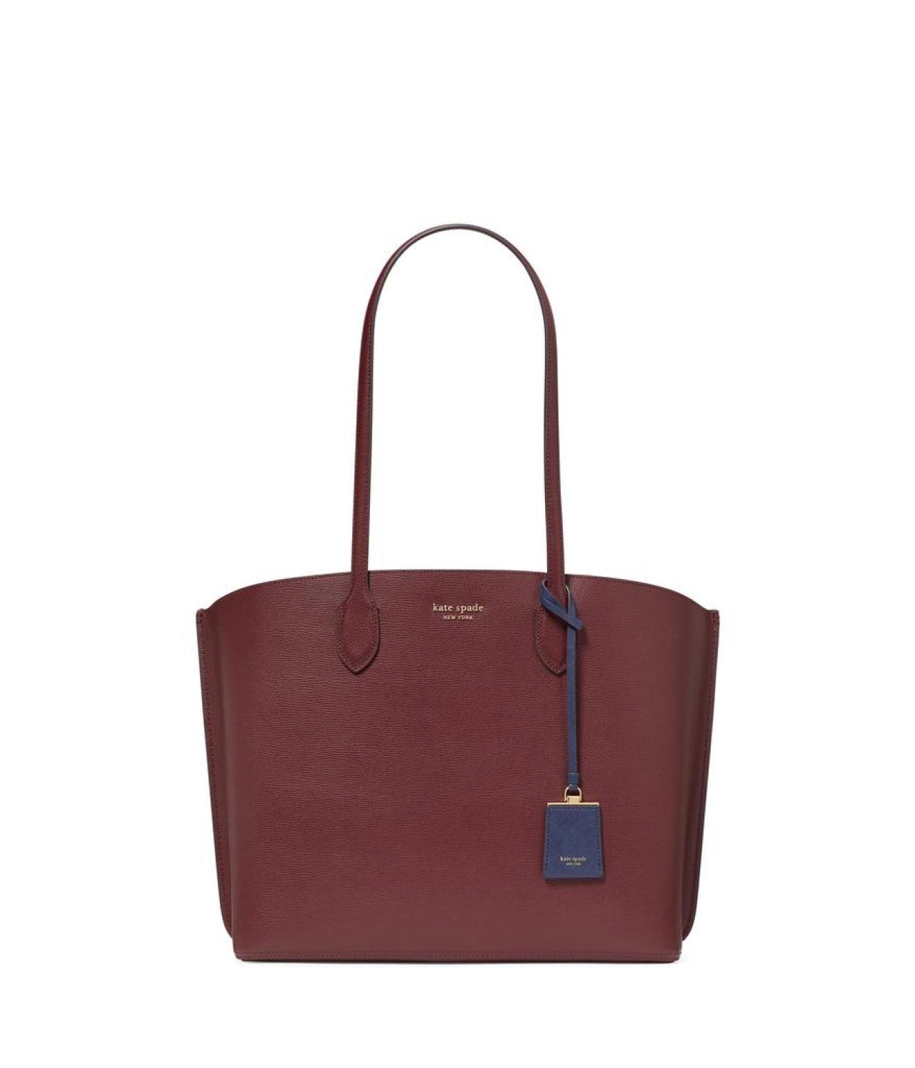 Suite Crossgrain Leather Work Tote